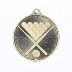 Universal Medal Gold 50mm - Billiards