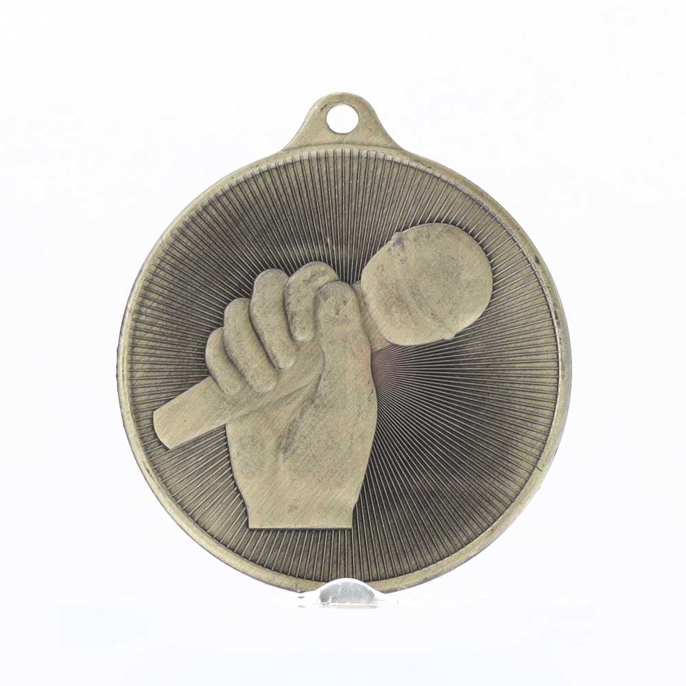 Universal Medal Gold 50mm - Microphone
