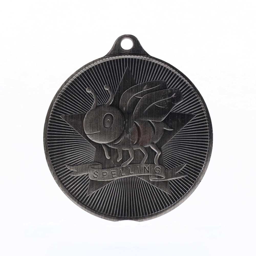 Universal Medal Silver 50mm - Spelling