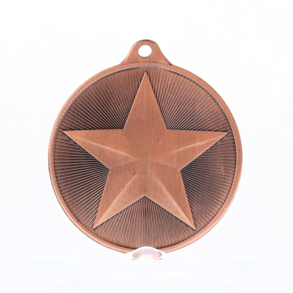Universal Medal Bronze 50mm - Star