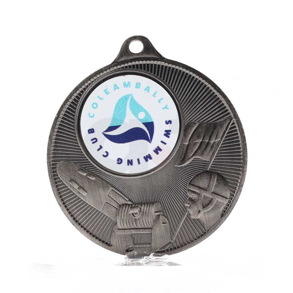Universal Logo Medal Silver 50mm - Lifesaving