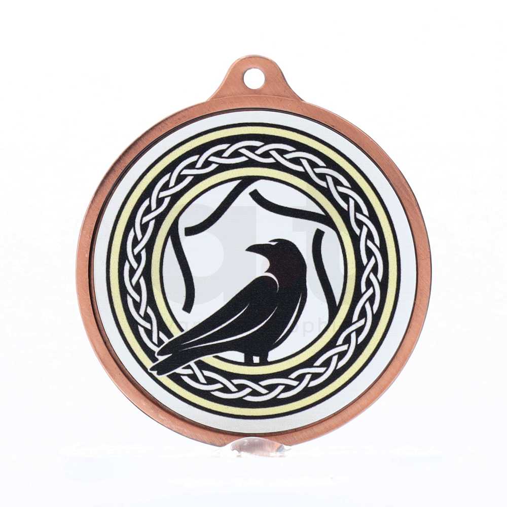 Identity Personalised Medal 55mm - Antique Bronze