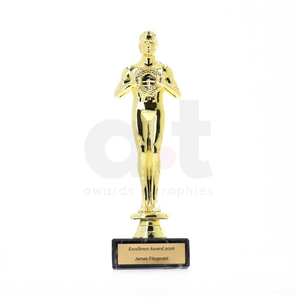 Gold on marble achievement 230mm