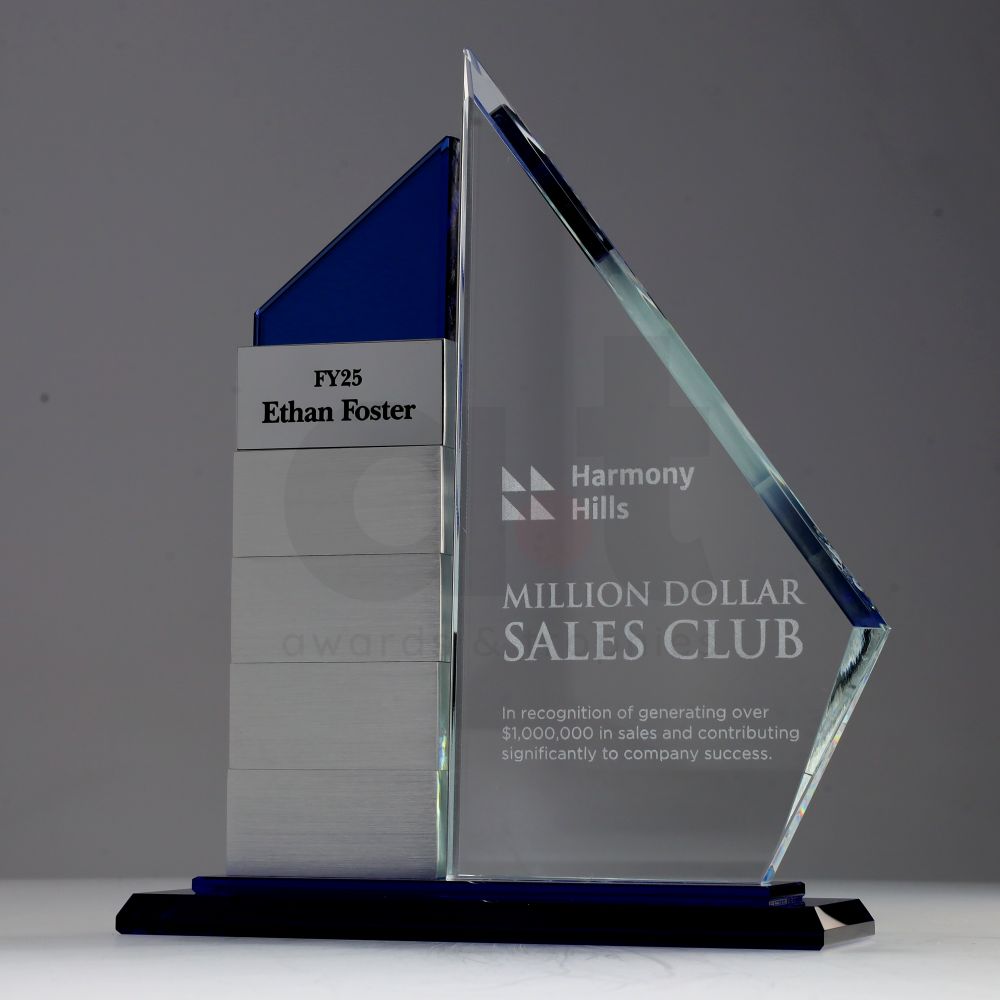 Sail Glass Perpetual 170mm - Blue
