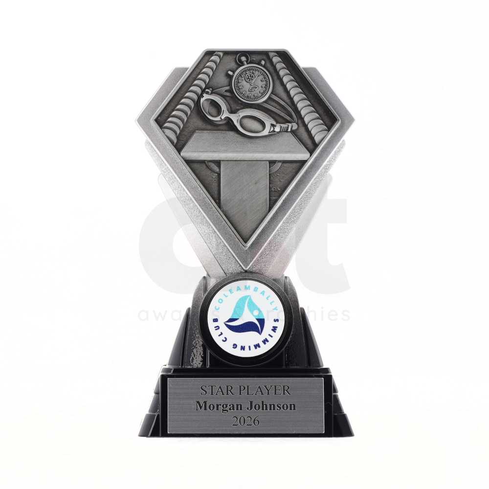 Diamond Trophy 125mm - Swimming