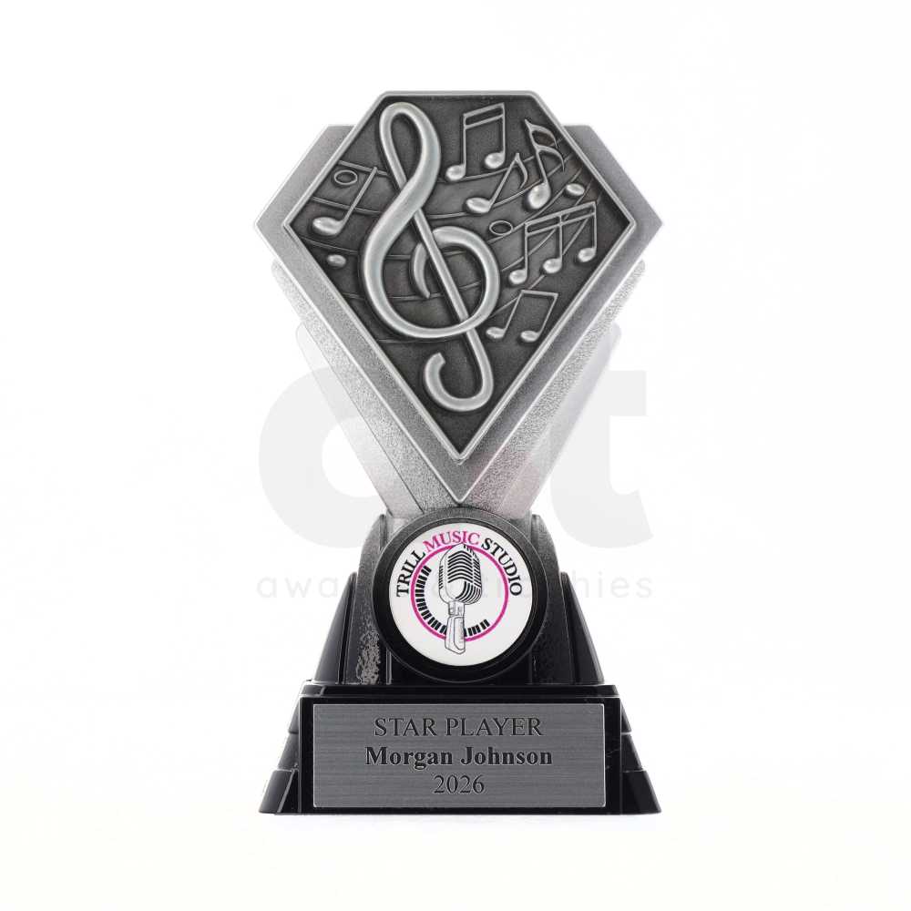 Diamond Trophy 125mm - Music