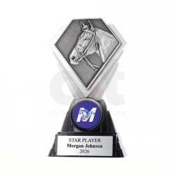 Diamond Trophy 125mm - Horse