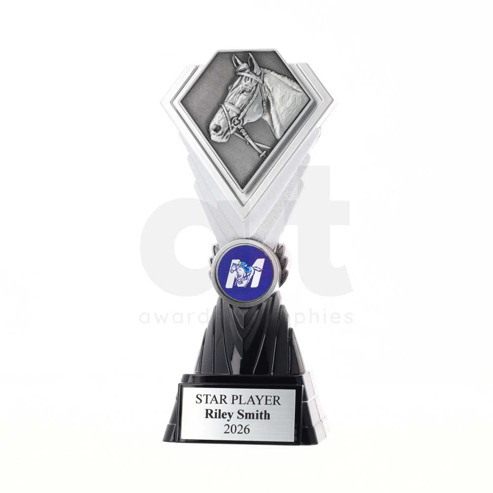 Diamond Trophy 175mm - Horse