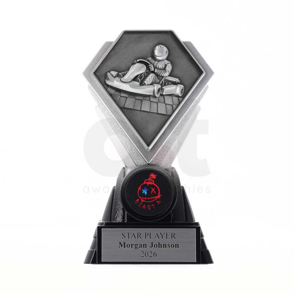Diamond Trophy 125mm - Go Kart