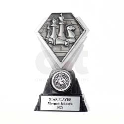 Diamond Trophy 125mm - Chess