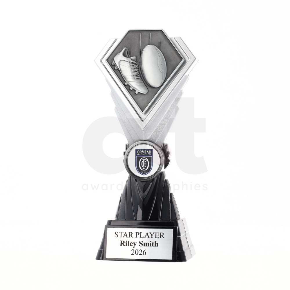 Diamond Trophy 175mm - Aussie Rules