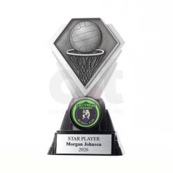 Diamond Trophy 125mm - Netball