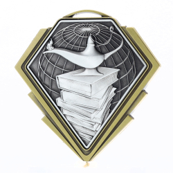 Diamond Medal Gold 80mm - Academic