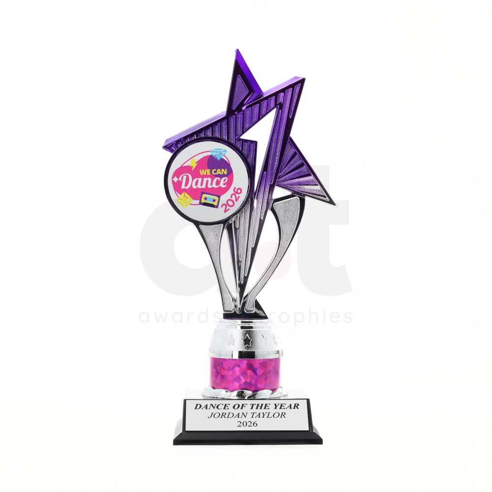 Brightstar 245mm - Silver/Purple