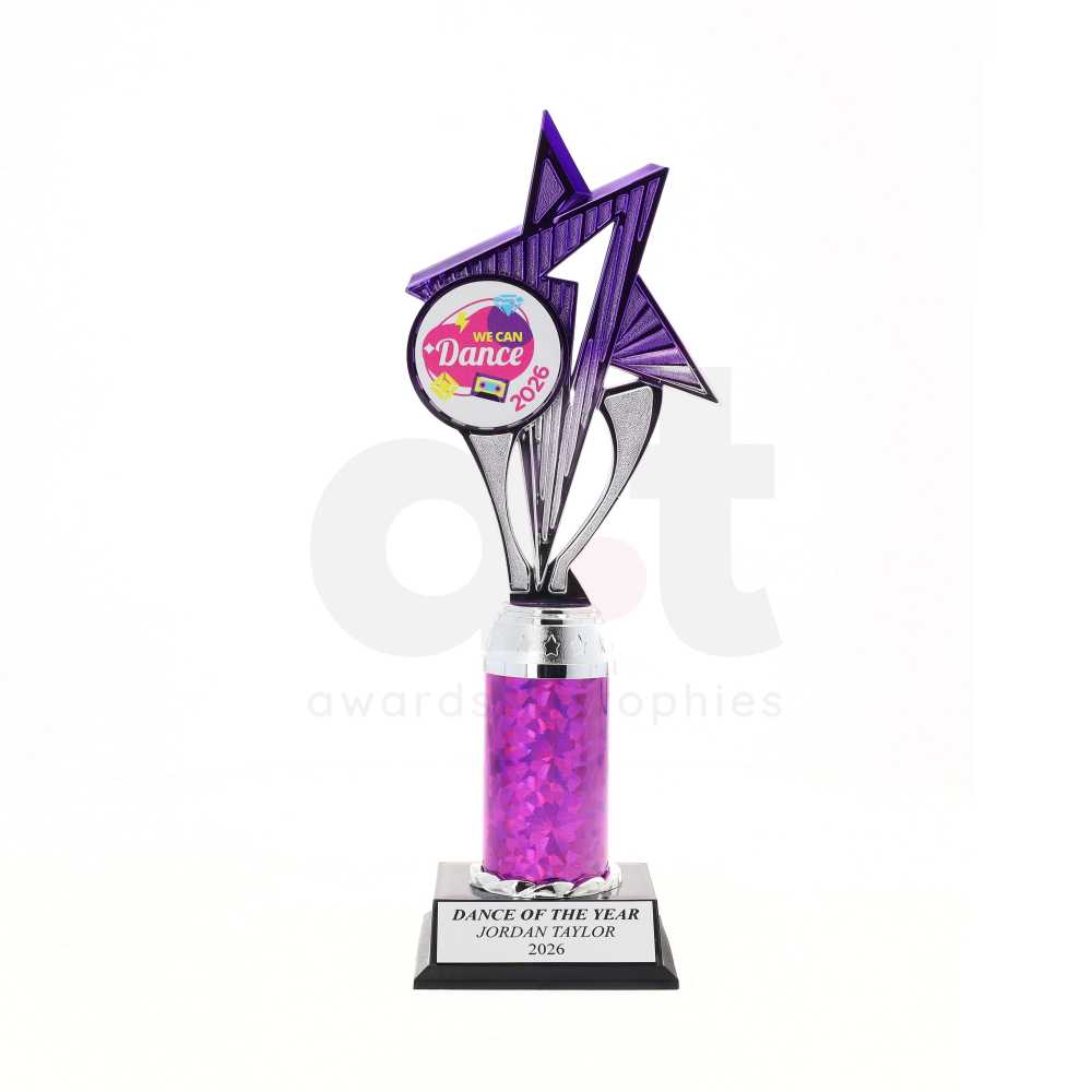 Brightstar 295mm - Silver/Purple