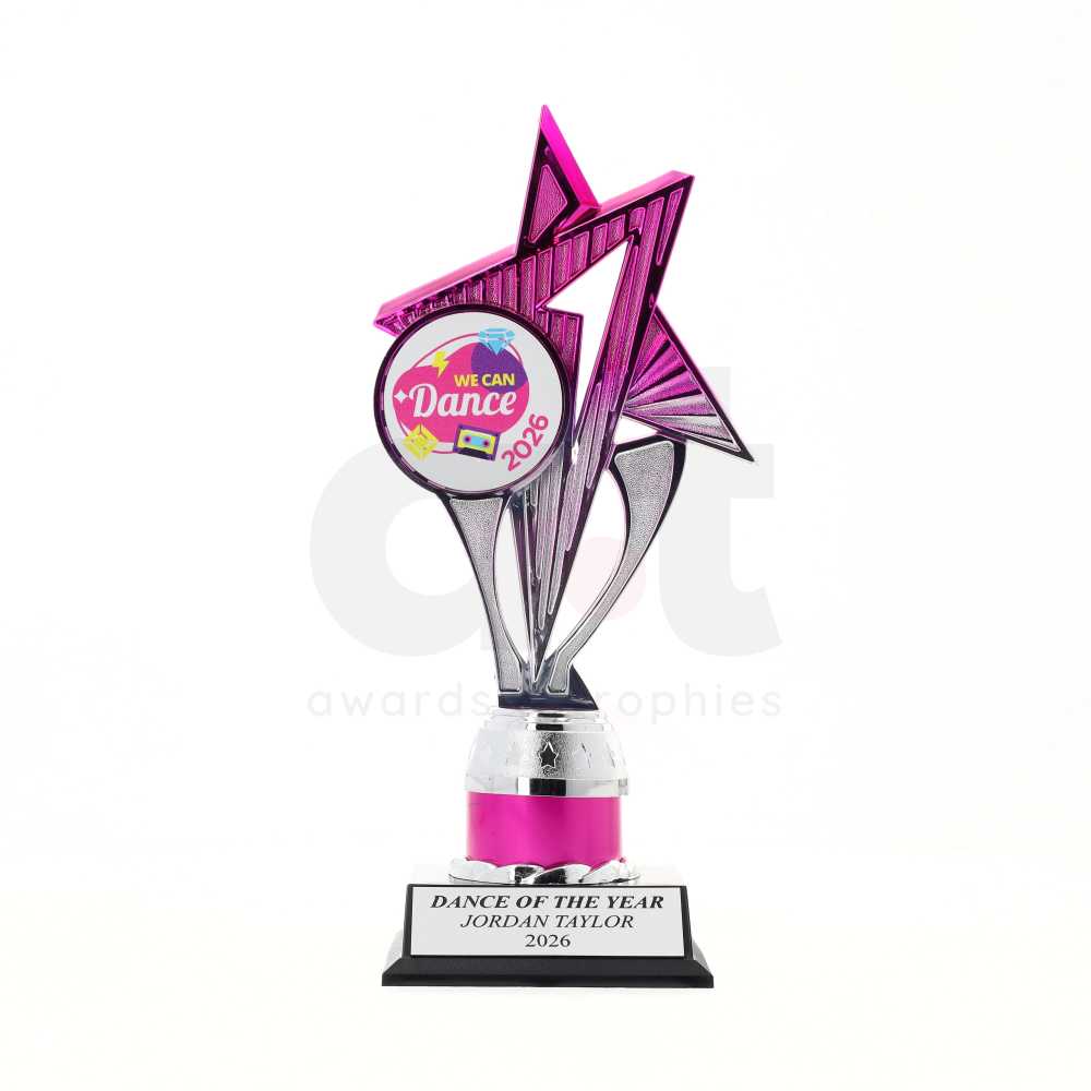 Brightstar 245mm - Silver/Pink