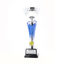 Clarion Cup 290mm - Silver/Blue