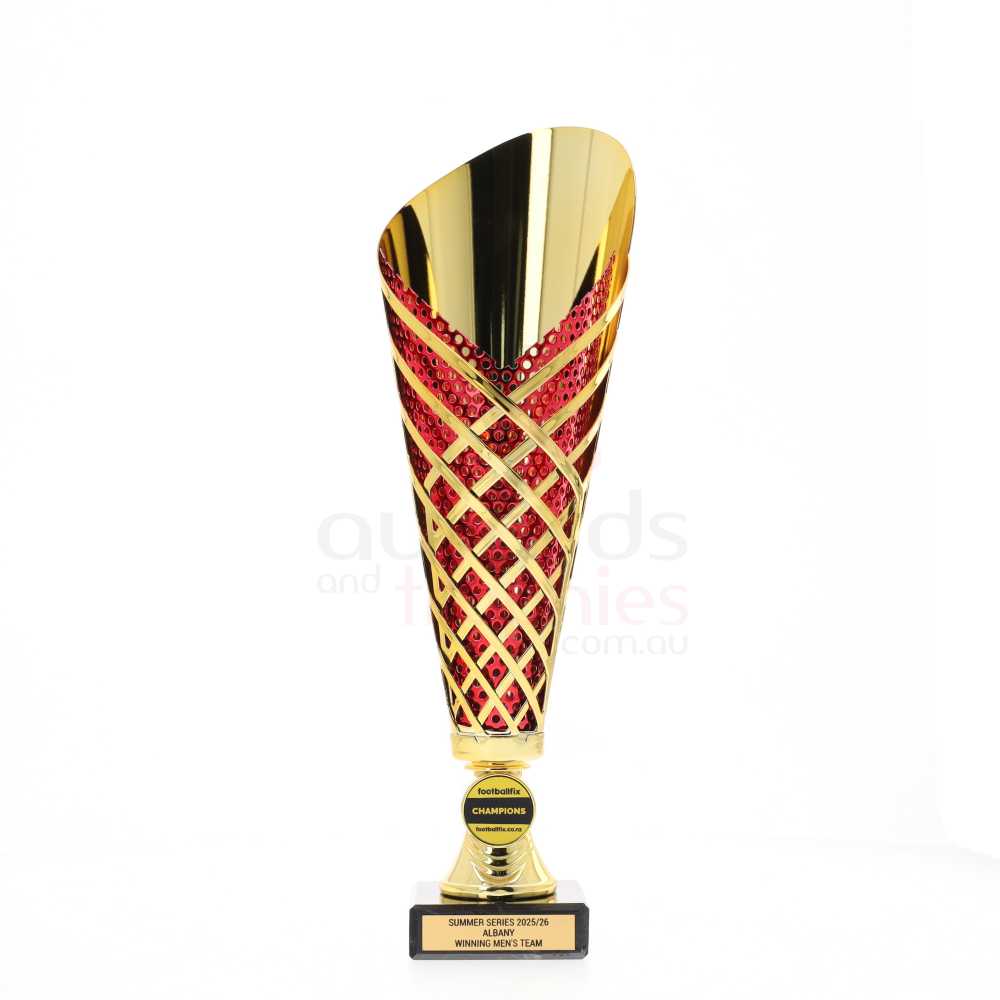 Marvellon Cup Red/Gold 340mm