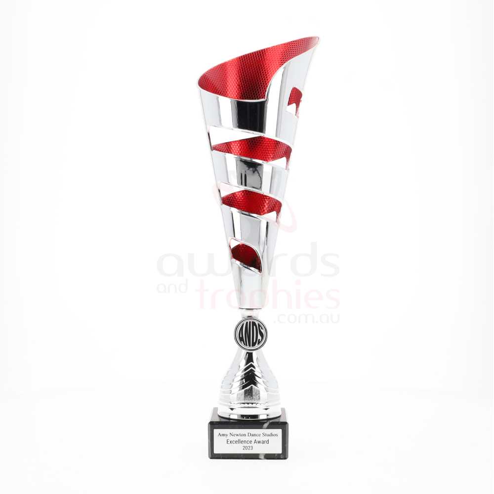 Majorca Cup Silver/Red 360mm