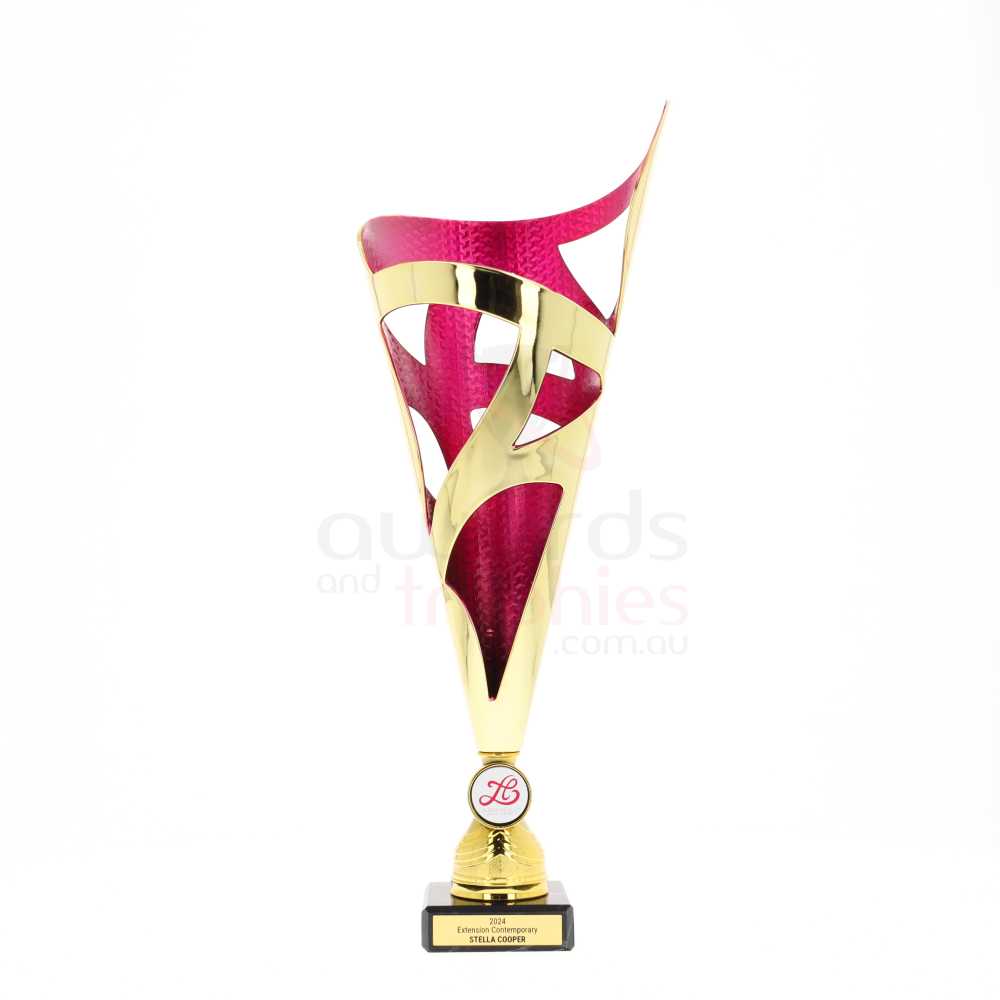 Madeira Cup Gold/Pink 390mm