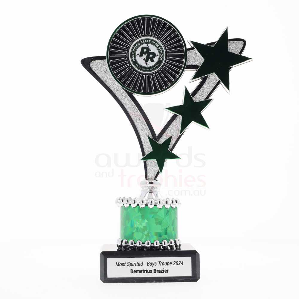 Hierro Star Silver/Green 180mm
