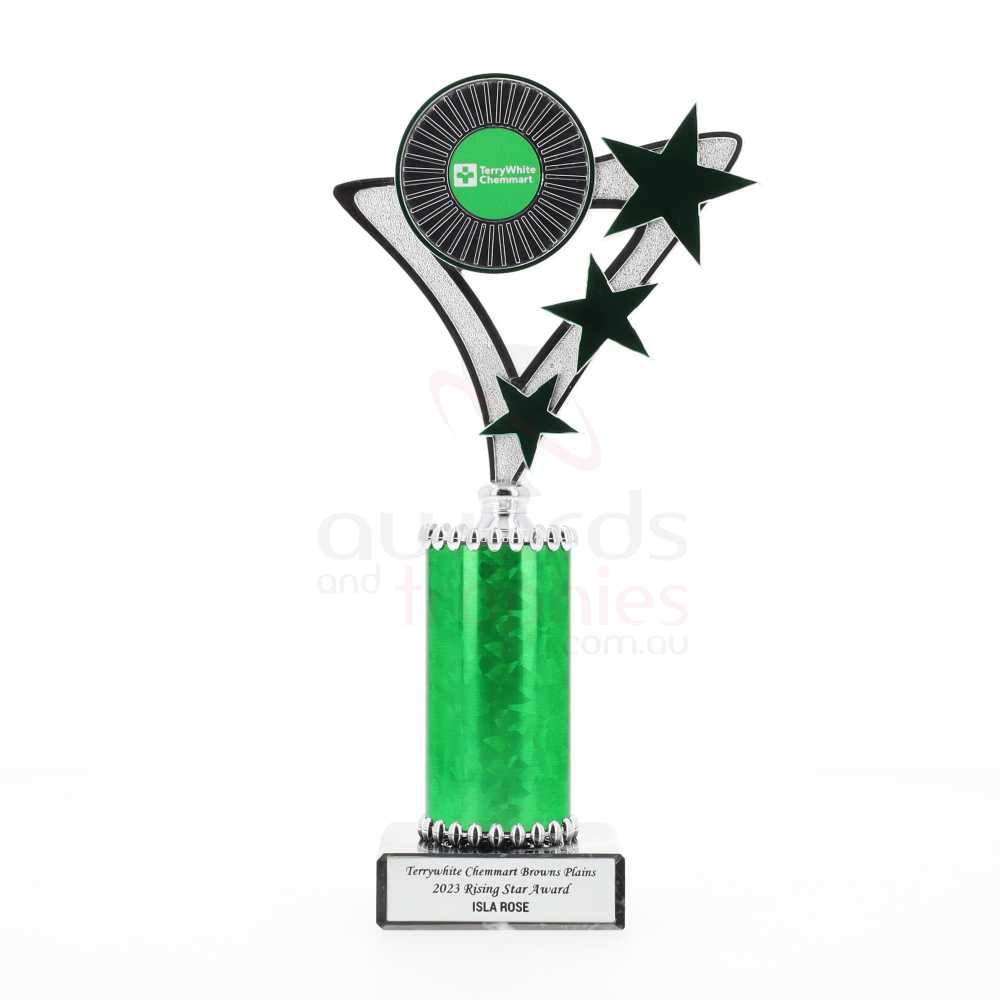 Hierro Star Silver/Green 230mm