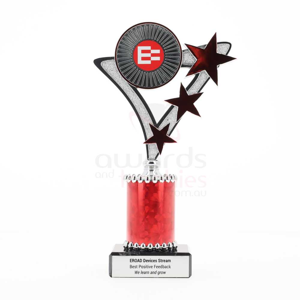Hierro Star Silver/Red 205mm
