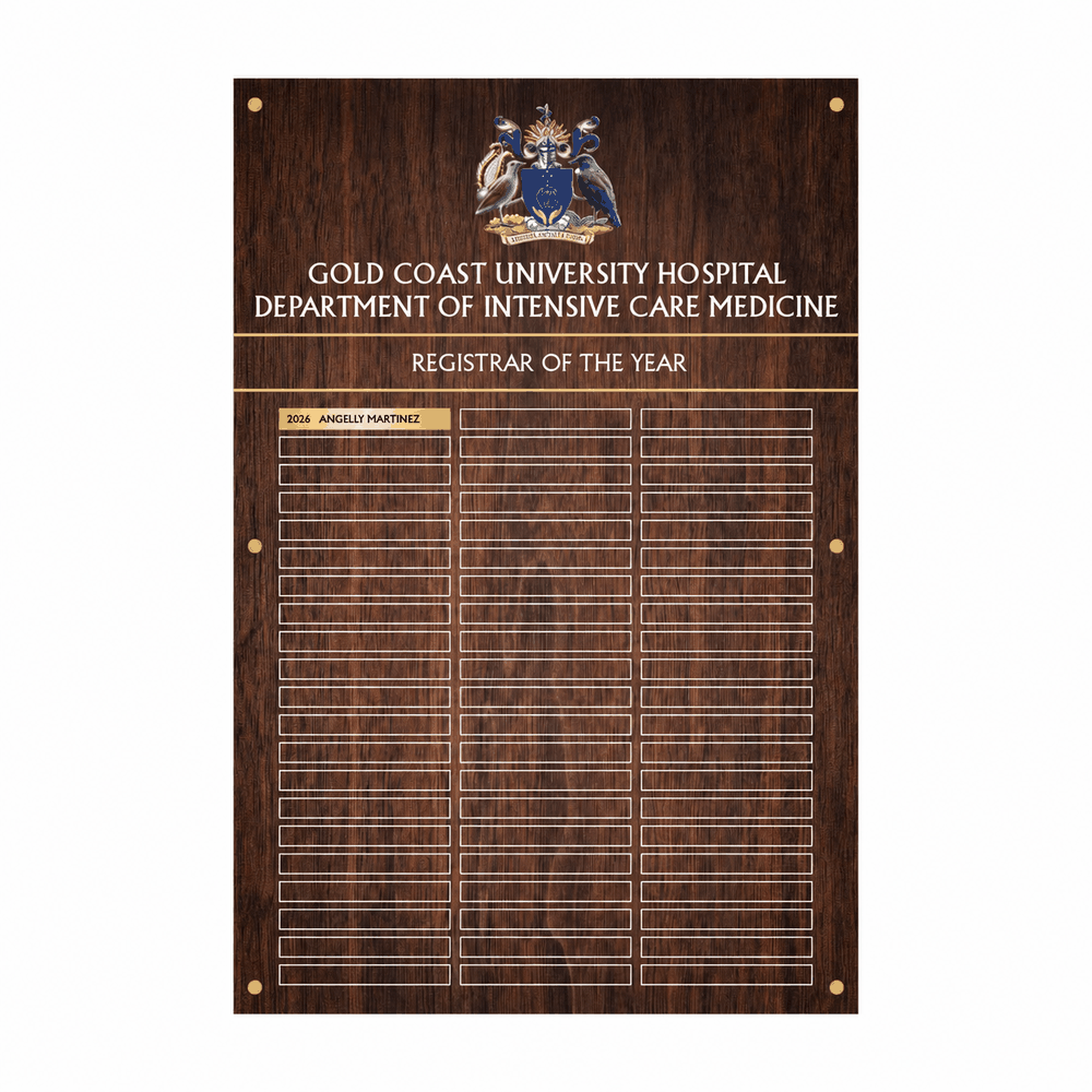 Evolution Printed Acrylic Honour Board 1200x800mm