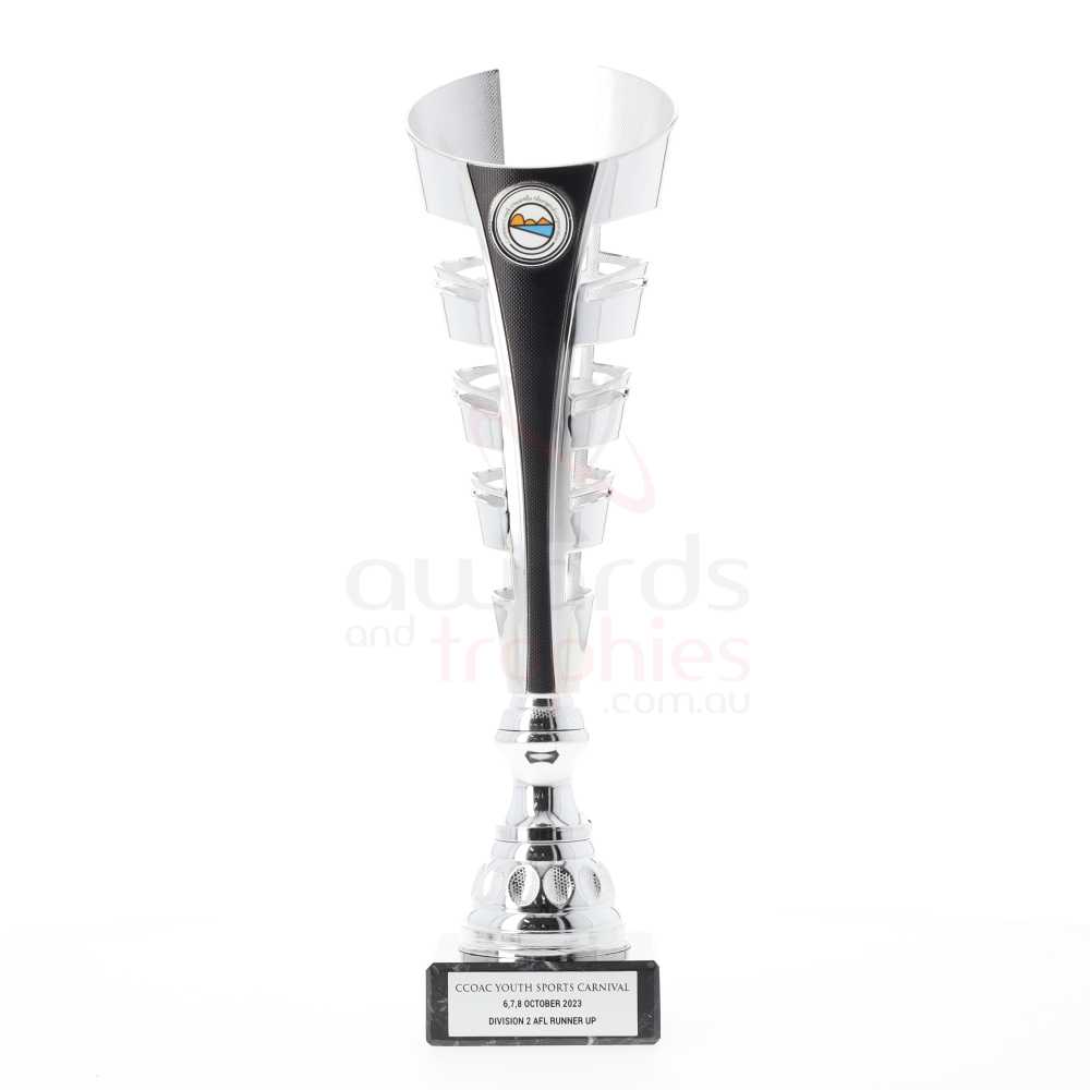 Gauntlet Cup Silver/Black 325mm