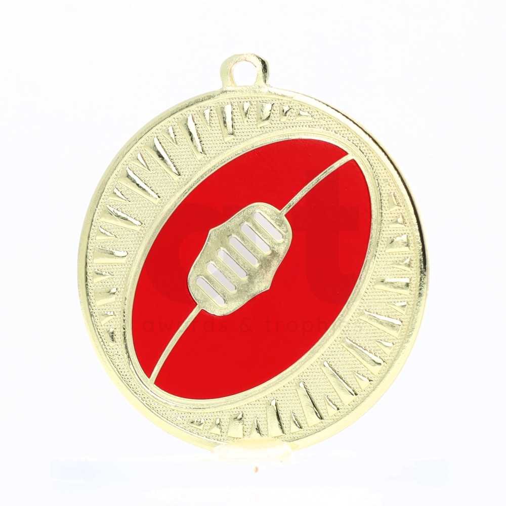 Spark AFL Medal 55mm - Shiny Gold