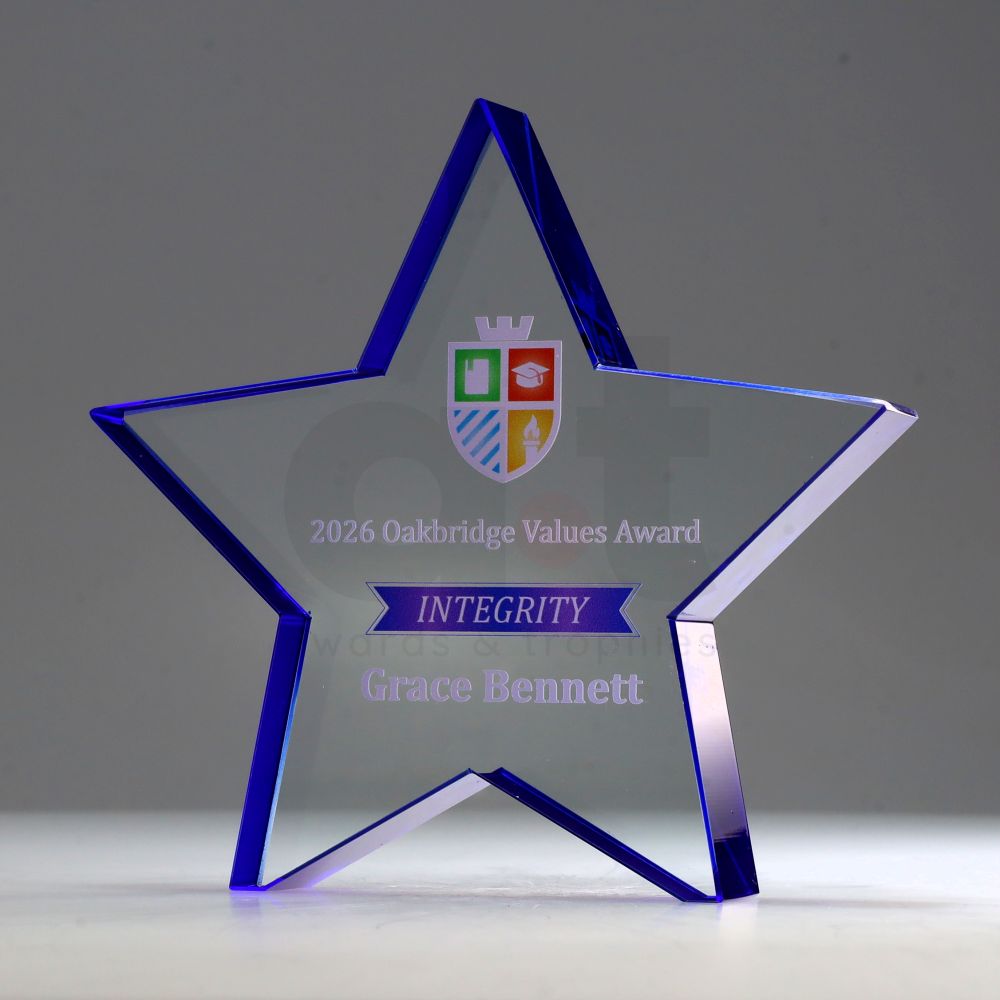 Starfall Glass 120mm - Blue