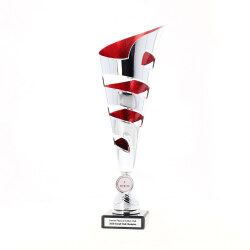 Majorca Cup Silver/Red 320mm