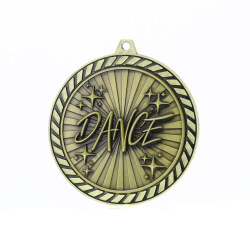 Venture Dance Medal Gold 60mm