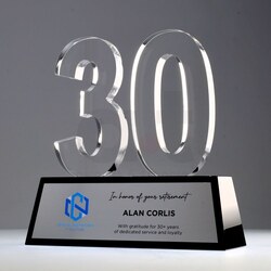 Crystal Celebration 190mm - 30 Years