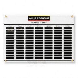 Versatility Magnetic Acrylic Honour Board 900x600mm