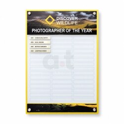 Opal Acrylic Honour Board 900x600mm