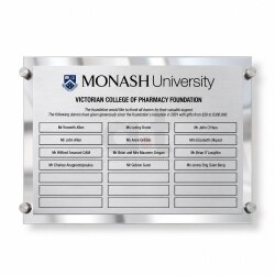 Reflection Acrylic Honour Board 600x450mm