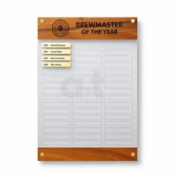 Hybrid Honour Board 900x600mm